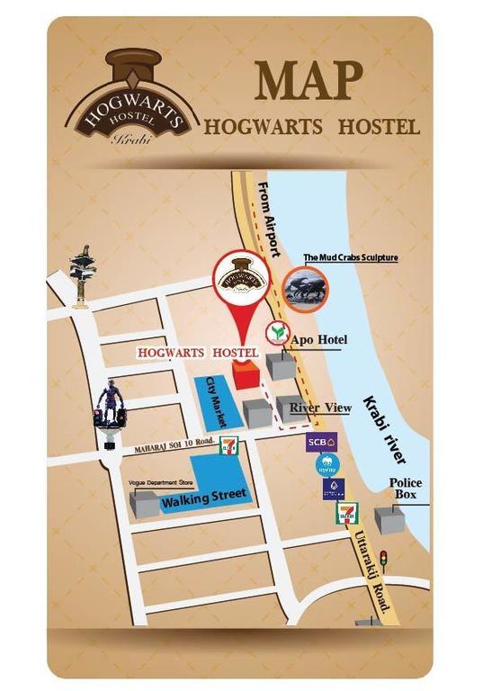 Hogwortz Hostel Krabi Exterior photo